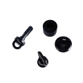 Hot sale plastic seal 25mm 32mm 40mm 36mm 50mm expanding duct plug black pipe fitting